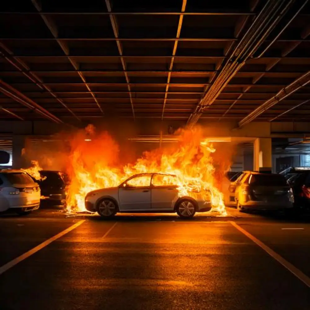 VLITEX Car Service Set – Sicherer Schutz für verunfallte E-Autos