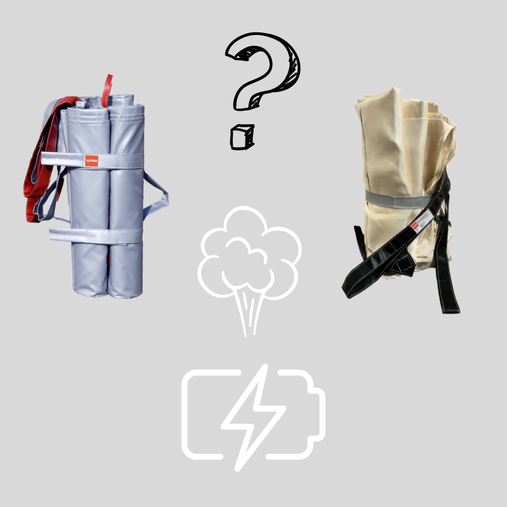 Brandbegrenzungsdecken im Berstdruck-Test: VLITEX PREMIUM vs. VLITEX SUPERIOR