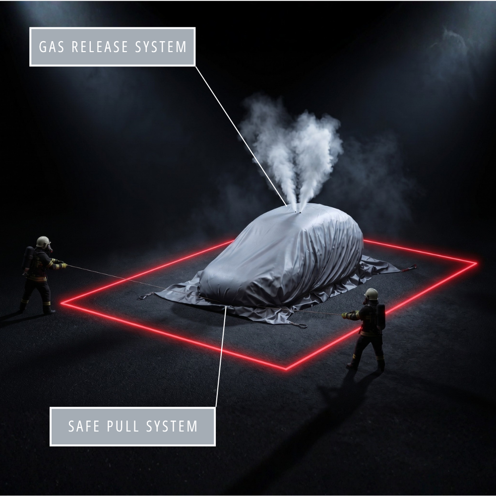 Couverture anti-feu E-AUTO Plus